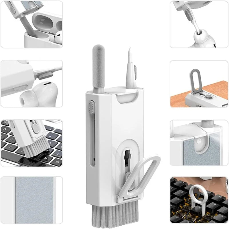 Kit cepillo limpiador 8 en 1 Diseño 2024