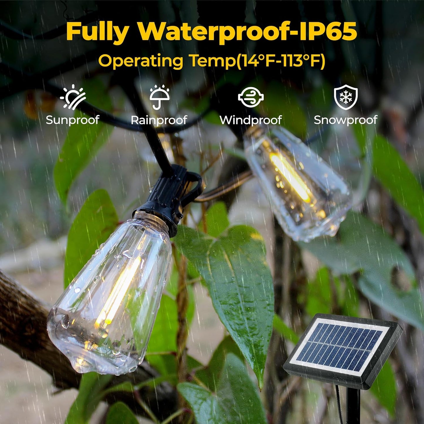 Bombillas solares String™ 10 Bombillos