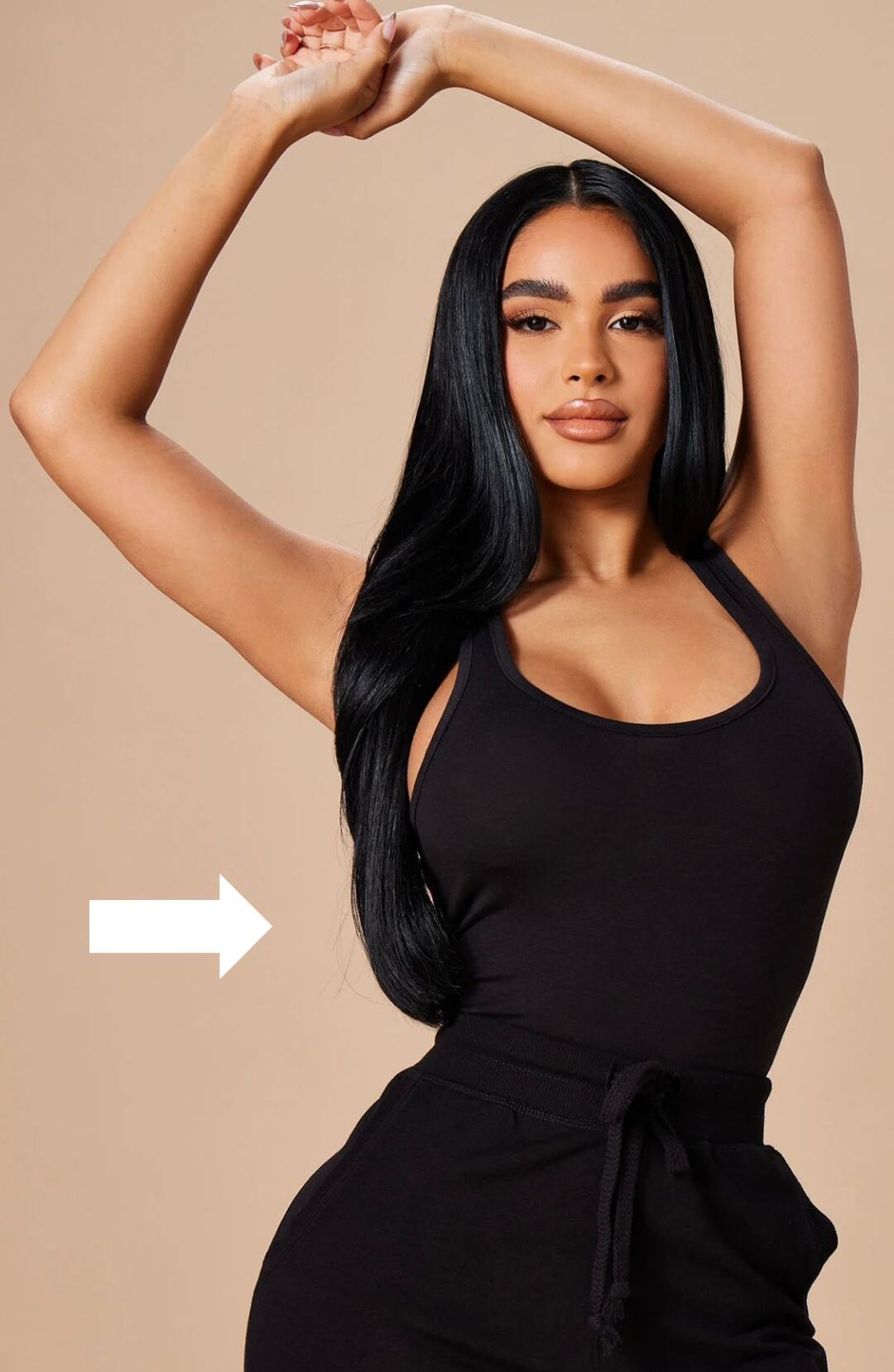 BODY CONTROL ABDOMEN NEGRO