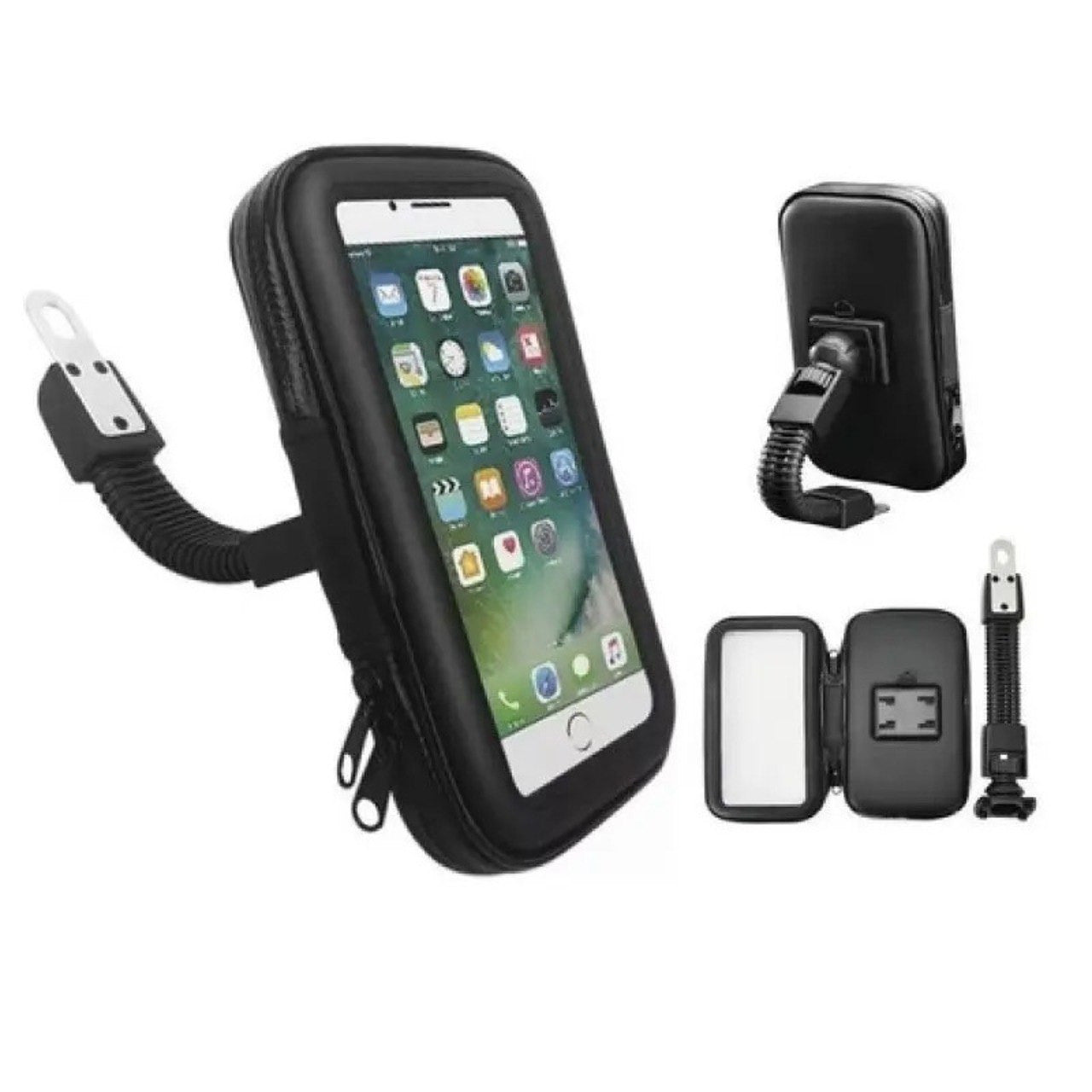 Combo guantes termicos y soporte celular para moto