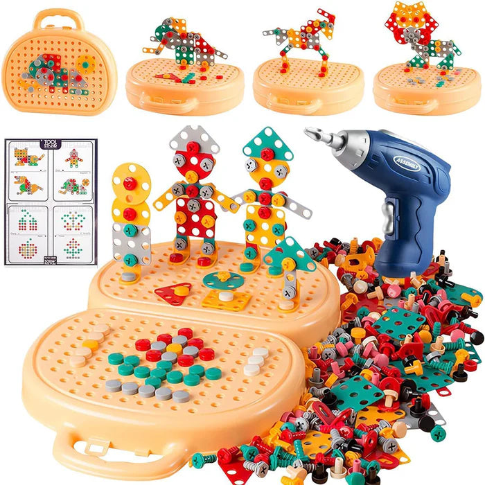 Caja herramientas Creative Play Toolbox™ 203 pc´s