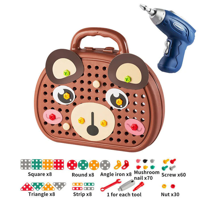 Caja herramientas Creative Play Toolbox™ 203 pc´s