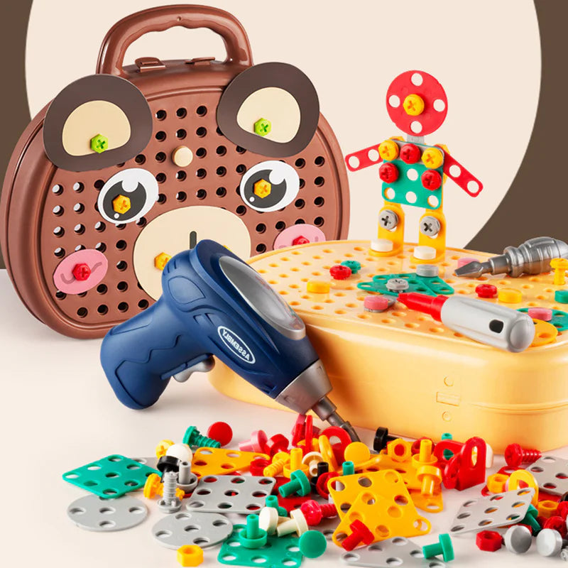 Caja herramientas Creative Play Toolbox™ 203 pc´s