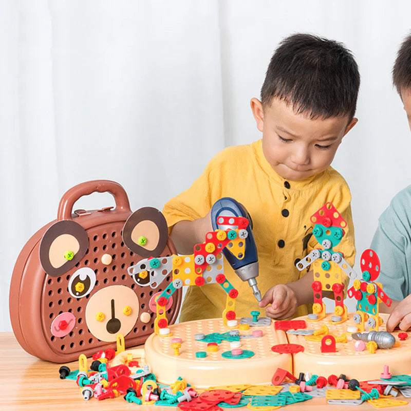 Caja herramientas Creative Play Toolbox™ 203 pc´s