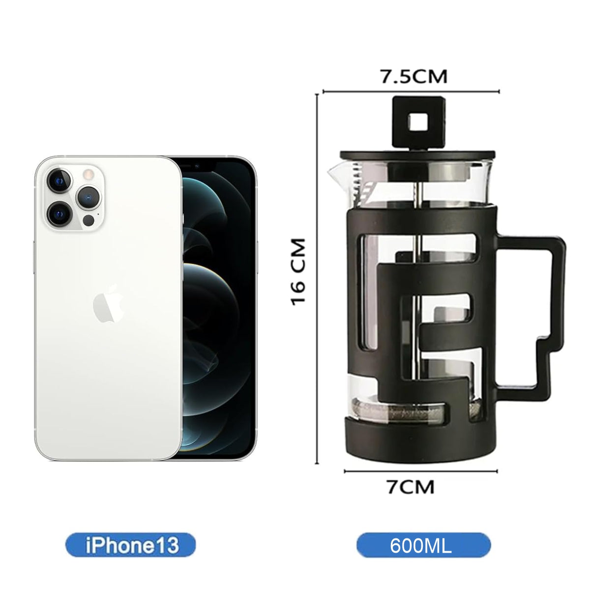 Cafetera French Press 600 ml