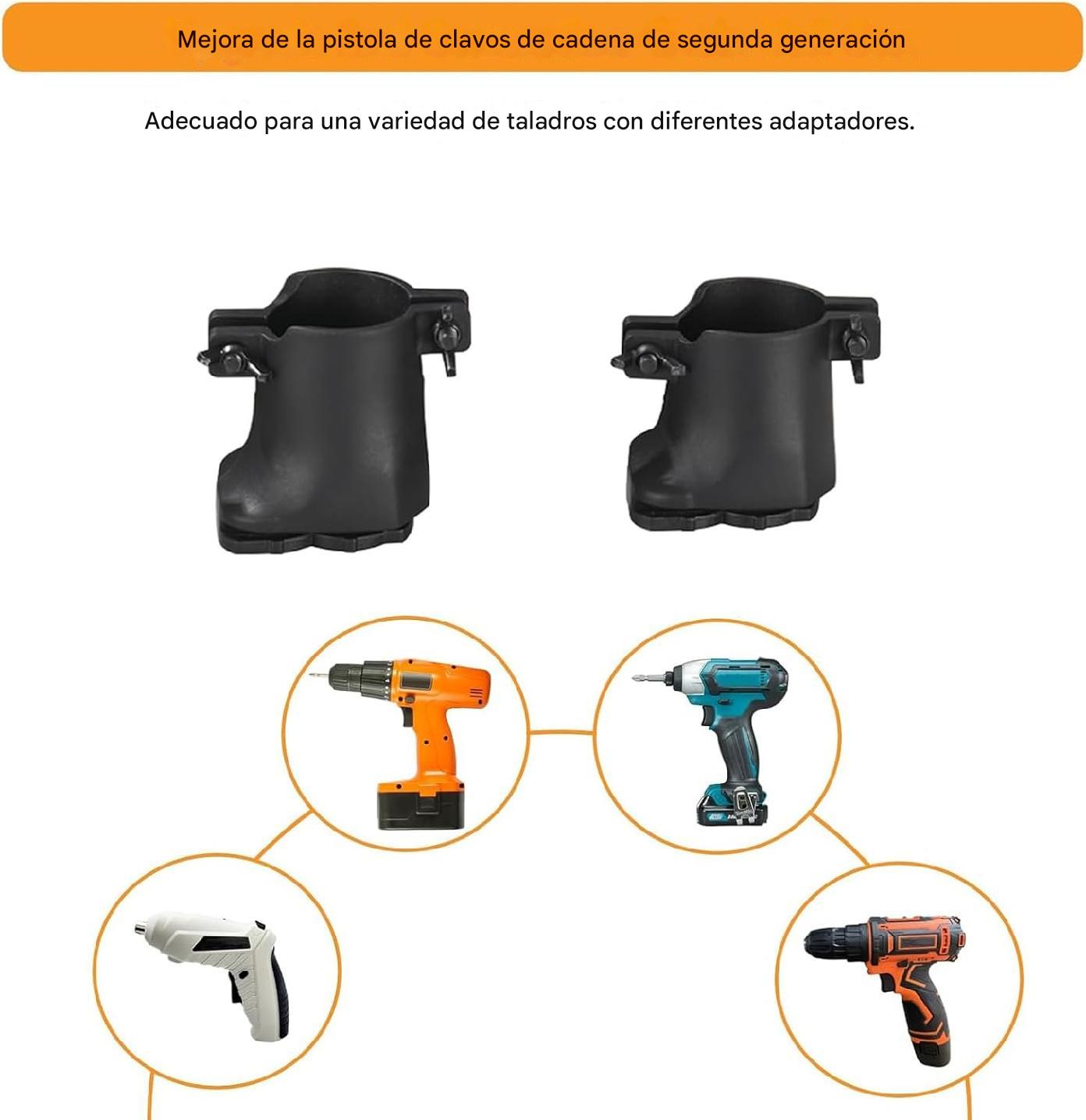 Adaptador de Pistola de Tornillos x20Und