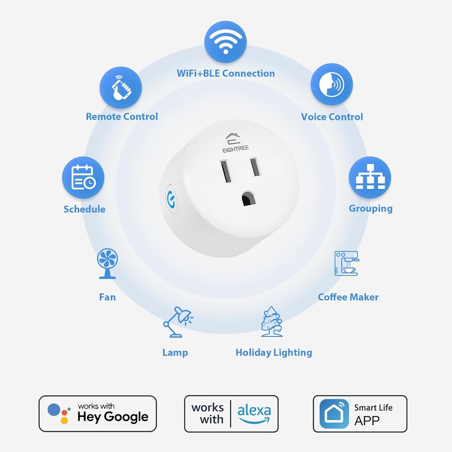 Enchufe Inteligente Wifi Alexa