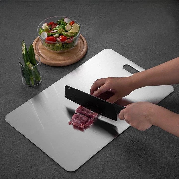TABLA PARA PICAR EN ACERO INOXIDABLE