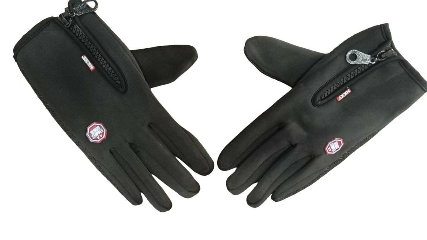 Combo guantes termicos y soporte celular para moto
