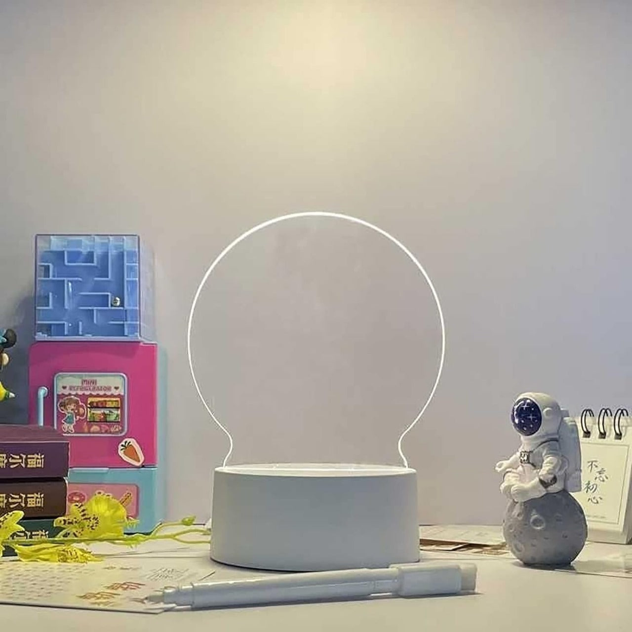 Tablero de notas led