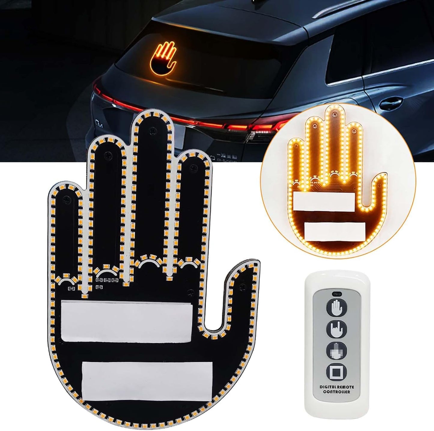 Luz led F**K para carro