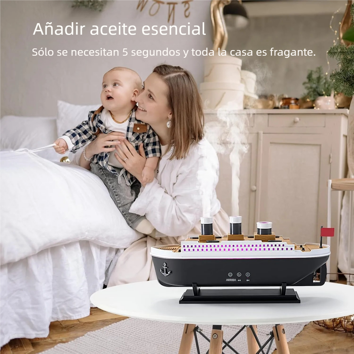 Barco Humidificador de Aromas