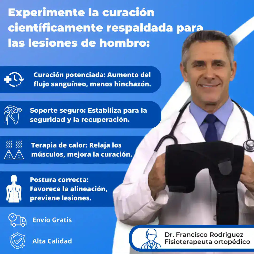 Soporte manguito rotador hombro