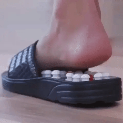 Combo sandalias , calcetines y masajeador de acupuntura