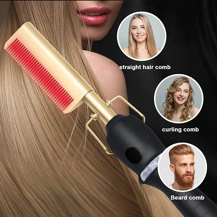 Peine Plancha Alisador Antifrizz