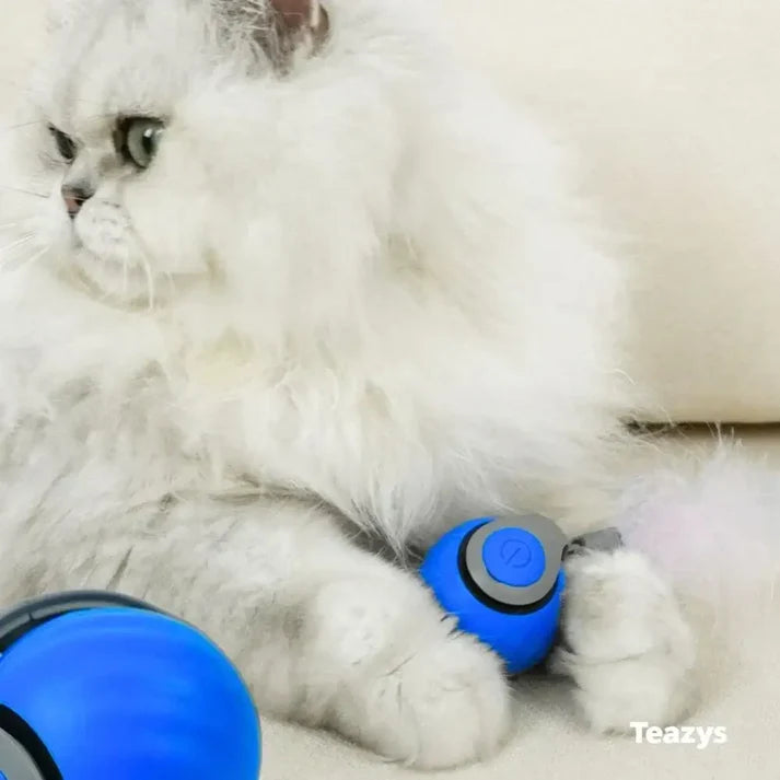 Pelota inteligente con cola para gato SPEED 2.0
