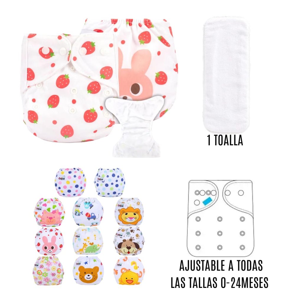 Pañal Potty Training x3