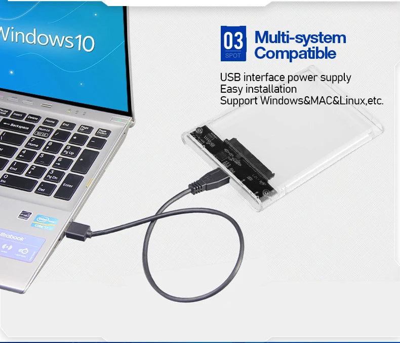 Adaptador Disco duro HDD a USB