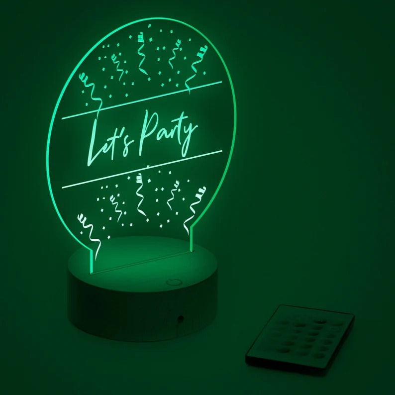 Tablero de notas led