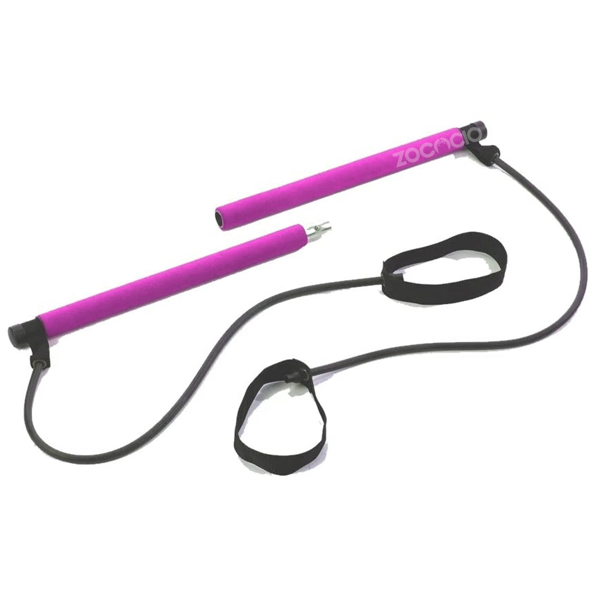 Barra Pilates Portátil Bandas Elastica