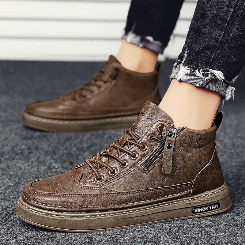 Botas Matrix Triple Costura Caballero