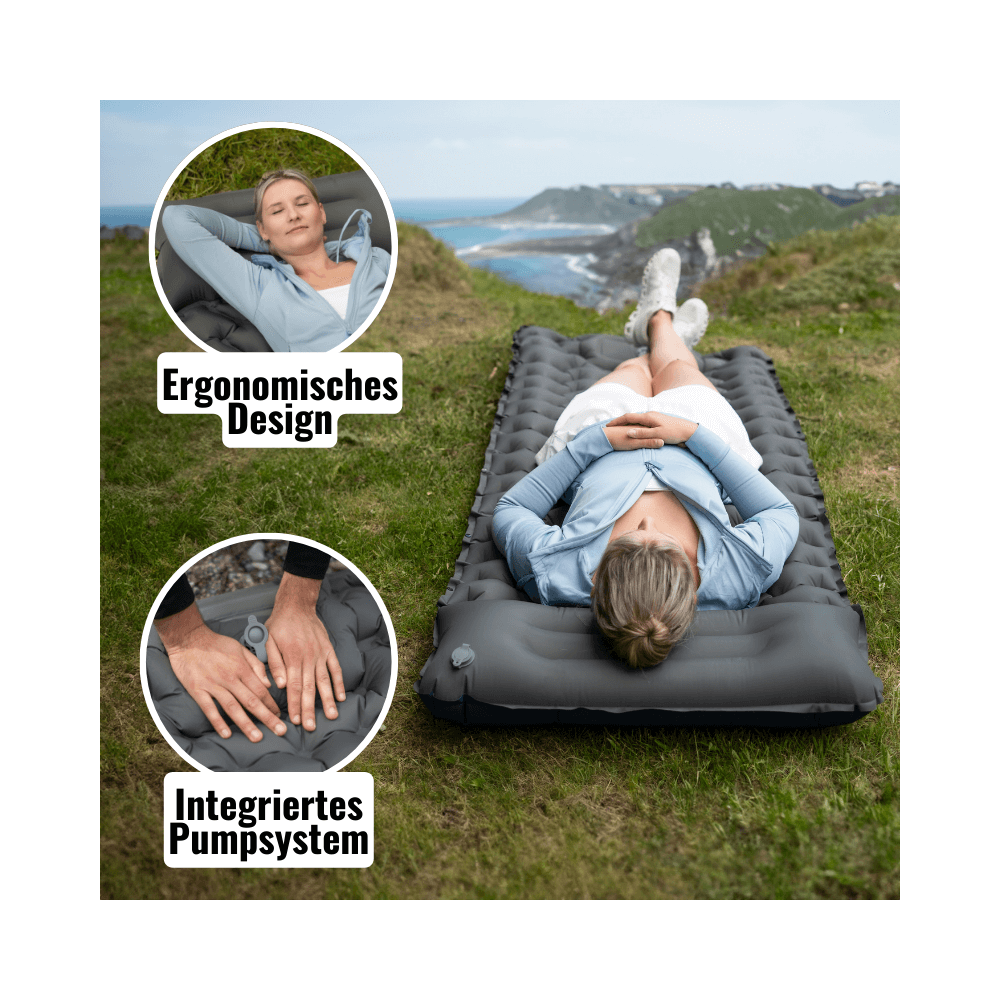 Colchoneta Camping Autoinflable Ligera