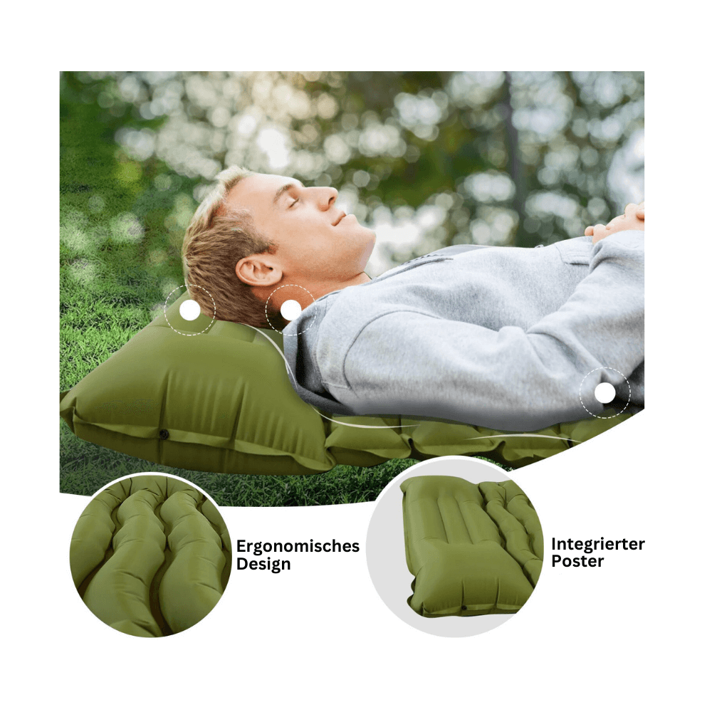 Colchoneta Camping Autoinflable Ligera
