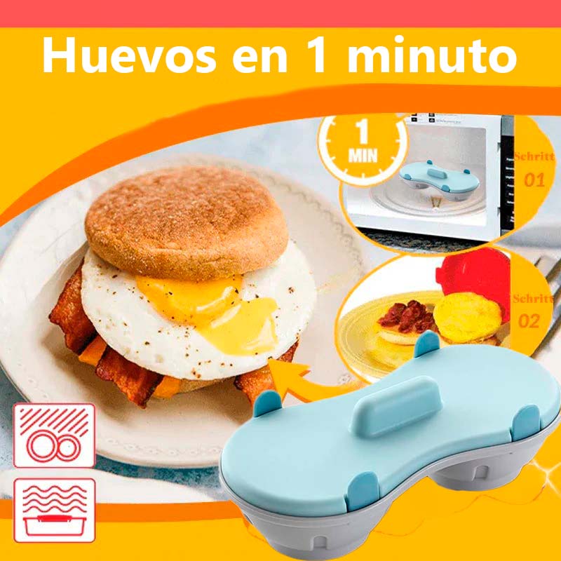 Cocedor de huevos para microondas