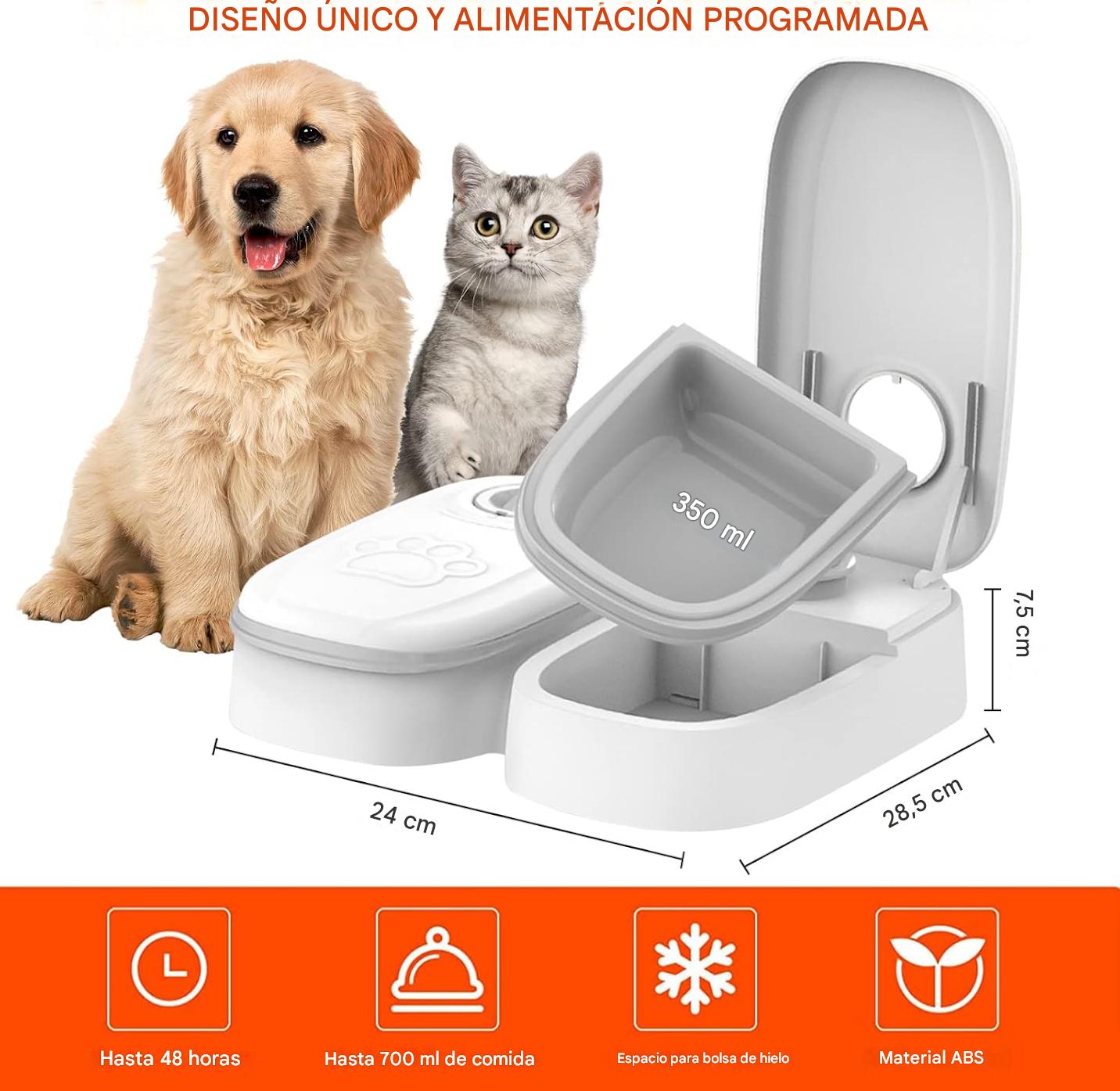 Comedero Mascotas con Temporizador