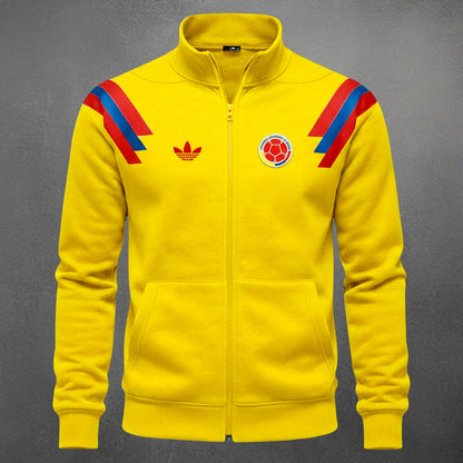 BUZO CUELLO ALTO COLOMBIA RETRO BORDADO