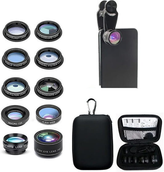 Kit Lentes 10 en 1 Celular tablet FocusPro®