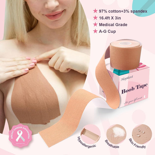 BOOB TAPE ™ - Cinta Levanta Busto (COLOR BEIGE)