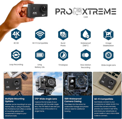 CÁMARA PRO XTREME 4K