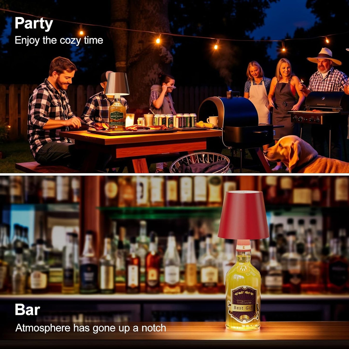 LAMPARA PARA BOTELLLA