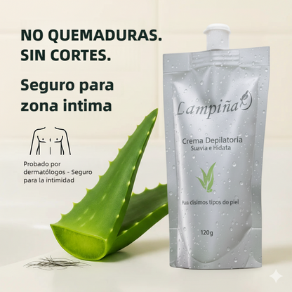 Crema depilatoria Lampiña Corporal 120g