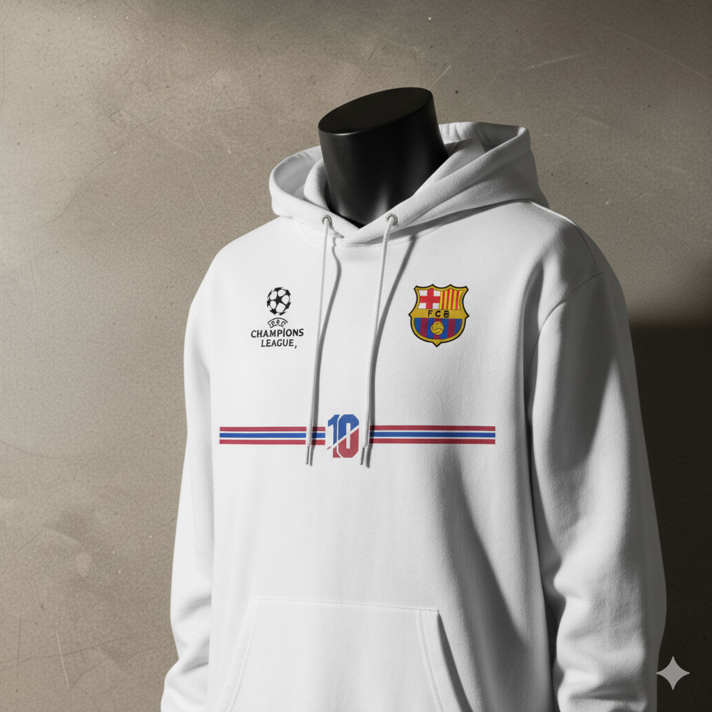BUZO BARCELONA LOGOS BORDADOS