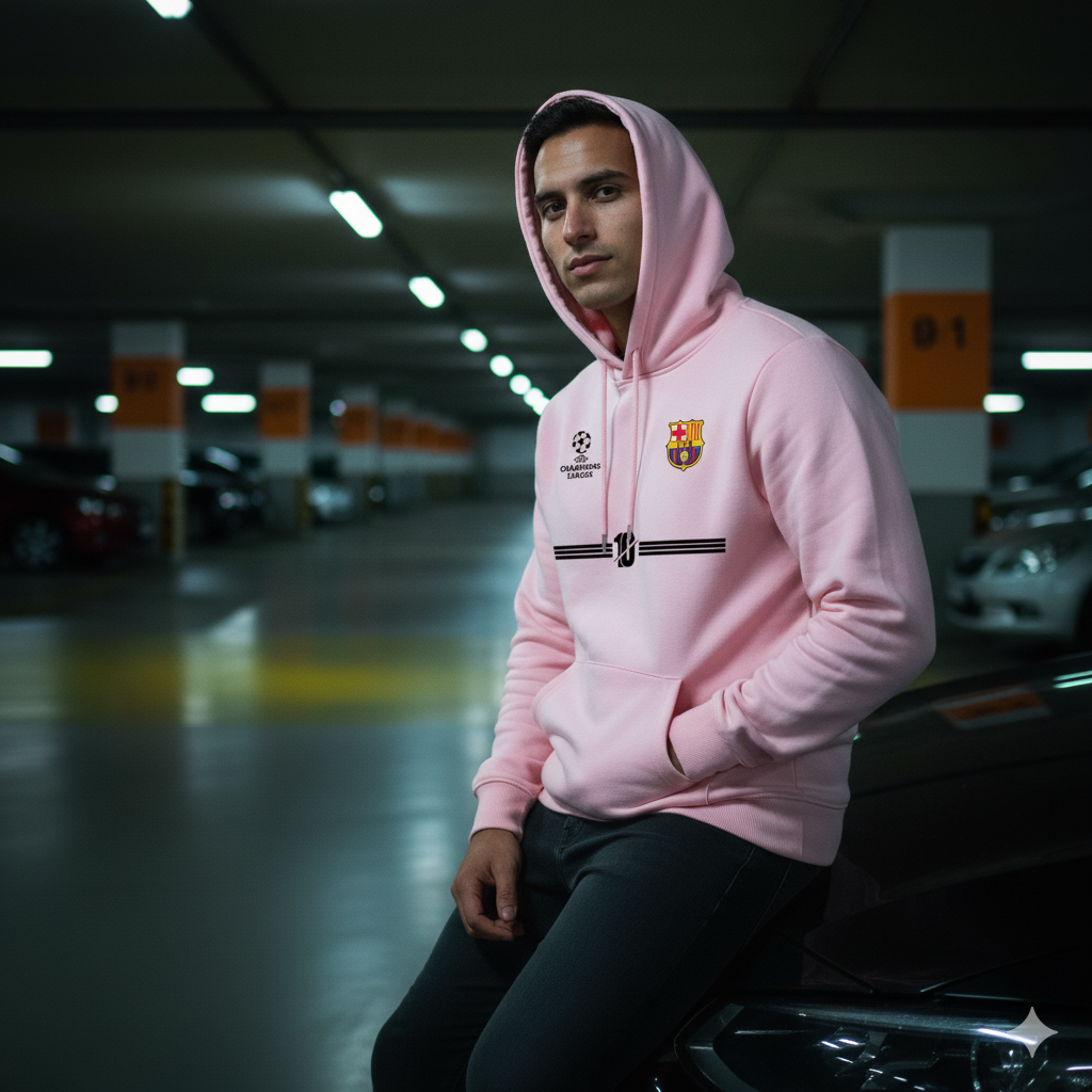 BUZO BARCELONA LOGOS BORDADOS