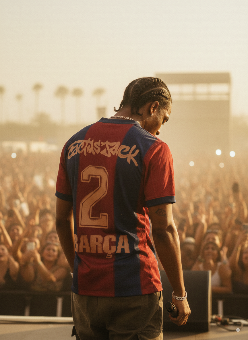 CAMISETA TRAVIS BARCELONA