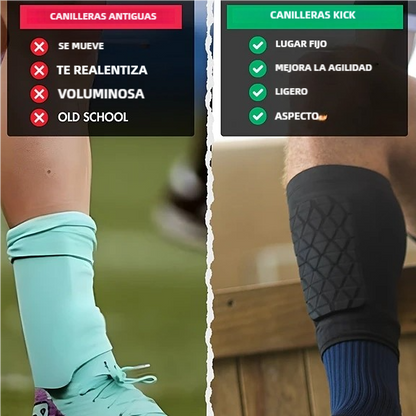 CANILLERA DEPORTIVA ANTIGOLPES KICK®