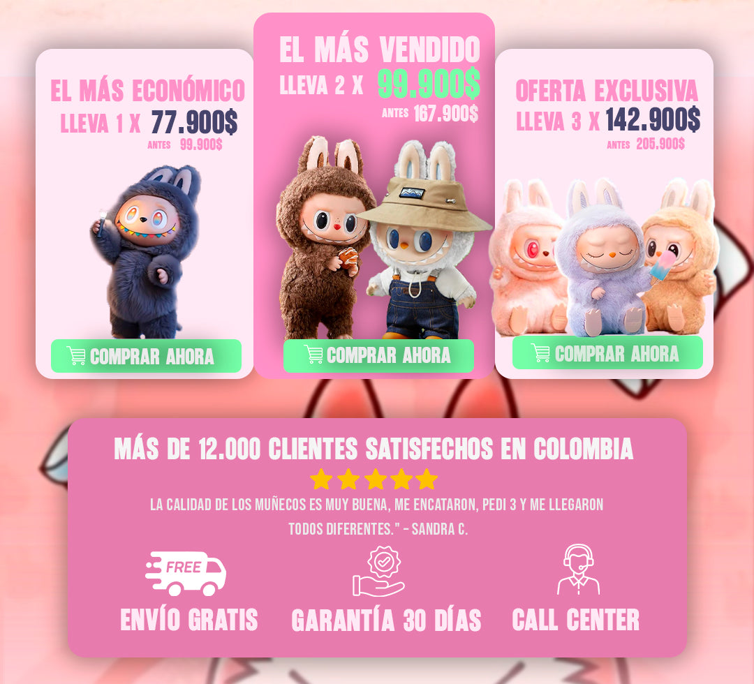 Labubu Macaron Monsters misteriosa SH