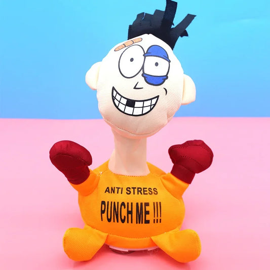 Muñeco antiestrés golpéalo