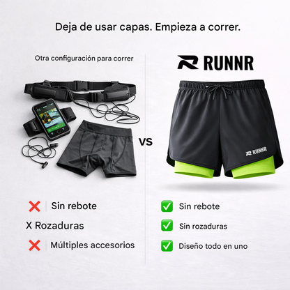 PANTALONETA CON LICRA RUNN7